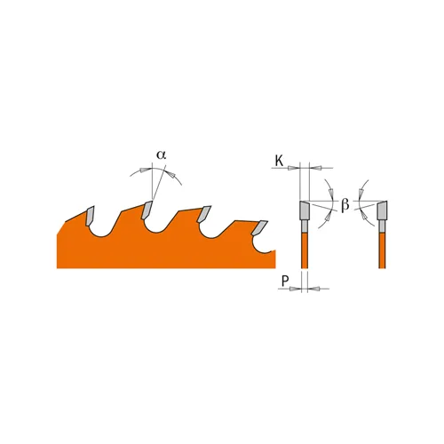 CMT Orange Pilový kotouč pro elektronářadí univerzální - D165x2,6 d30 Z24 HW