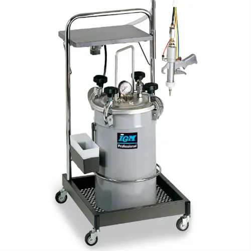 IGM 0165 Tlakový řízený dávkovač lepidla, nerezový, 12 kg