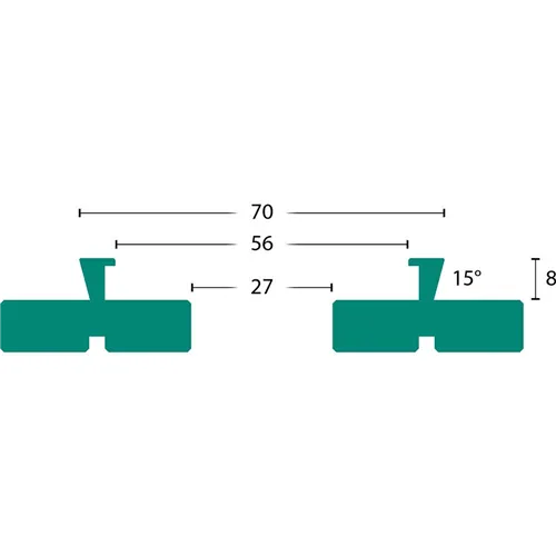 Upínací čelisti rybinové Typ C