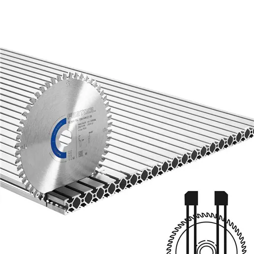 Festool Pilový kotouč do okružních pil HW 168x1,8x20 F/FA 52 ALUMINIUM/PLASTICS