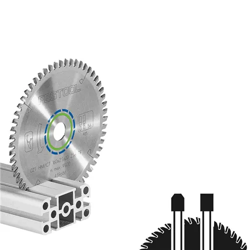 Festool Pilový kotouč do okružních pil HW 260x2,4x30 TF68 ALUMINIUM/PLASTICS