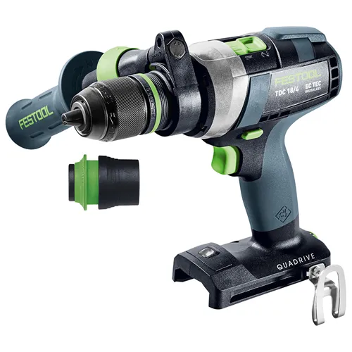 Festool Akumulátorový vrtací šroubovák TDC 18/4 I-Basic QUADRIVE