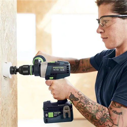 Festool Akumulátorový vrtací šroubovák TDC 18/4 I-Basic QUADRIVE