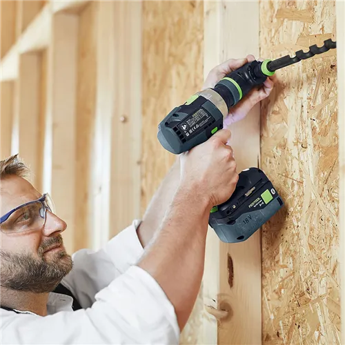 Festool Akumulátorový vrtací šroubovák TDC 18/4 I-Basic QUADRIVE