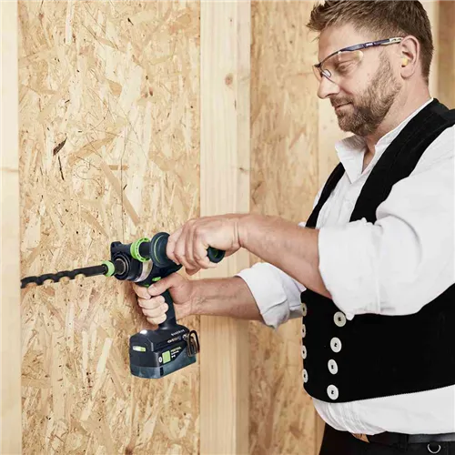 Festool Akumulátorový příklepový vrtací šroubovák TPC 18/4 I-Basic QUADRIVE