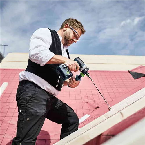 Festool Akumulátorový příklepový vrtací šroubovák TPC 18/4 I-Basic QUADRIVE