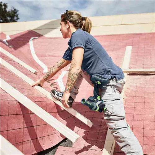 Festool Akumulátorový příklepový vrtací šroubovák TPC 18/4 I-Basic QUADRIVE