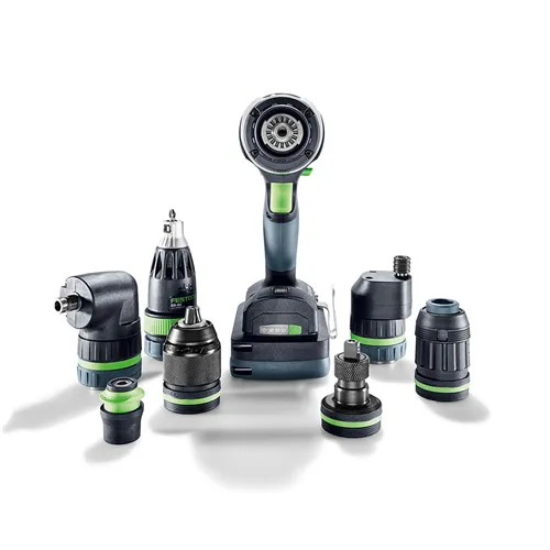 Festool Akumulátorový příklepový vrtací šroubovák TPC 18/4 I-Basic QUADRIVE