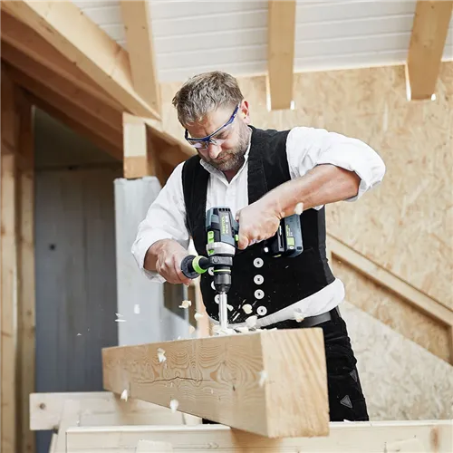 Festool Akumulátorový příklepový vrtací šroubovák TPC 18/4 I-Basic QUADRIVE