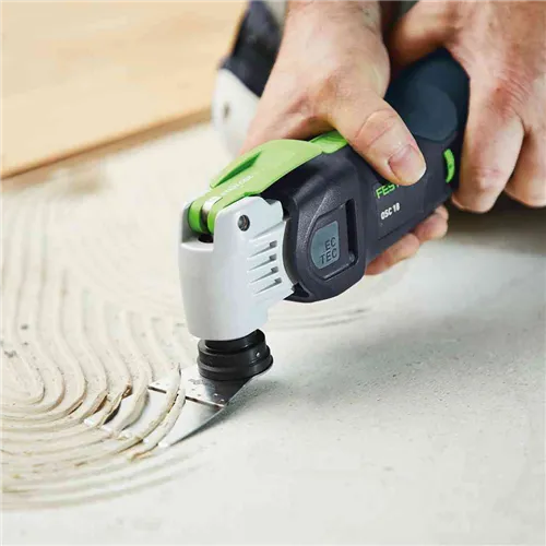 Festool Akumulátorové oscilační nářadí OSC 18 E-Basic VECTURO
