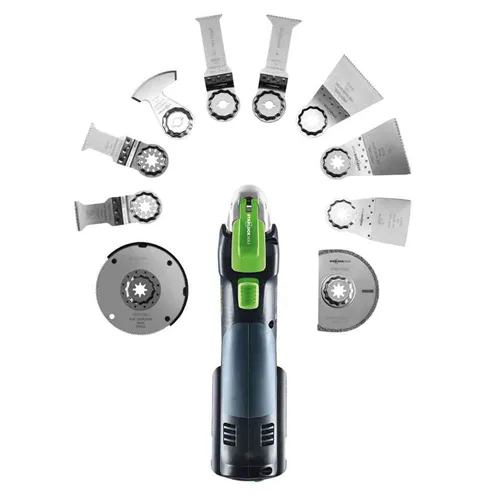 Festool Akumulátorové oscilační nářadí OSC 18 E-Basic-Set VECTURO