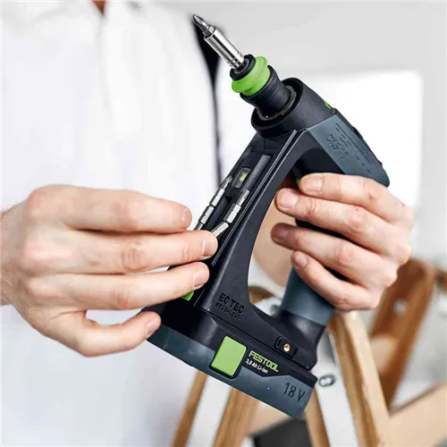 Festool Akumulátorový vrtací šroubovák CXS 18-Basic-Set