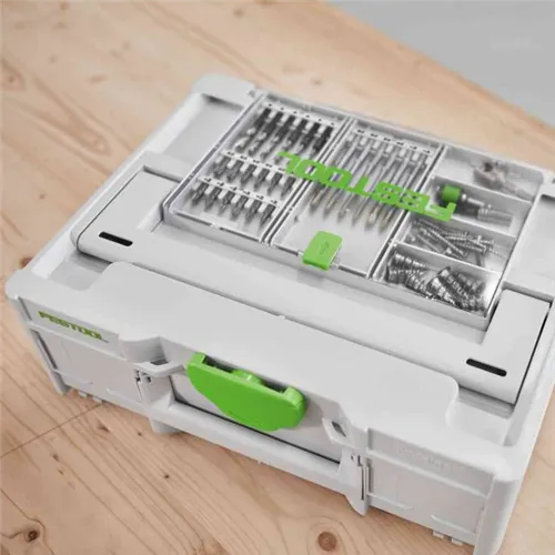 Festool Kazeta s vrtáky BKS SYS3 D3-8 K CE/W