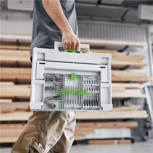 Festool Kazeta s vrtáky BKS SYS3 D3-10 CE/W