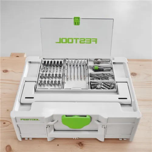 Festool Kazeta s vrtáky BKS SYS3 D3-10 CE/W