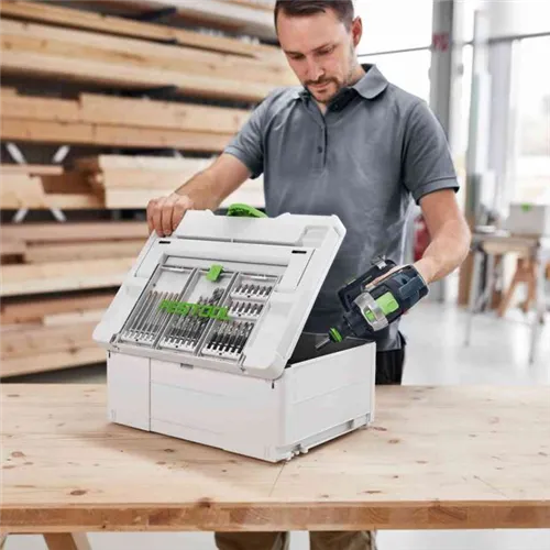 Festool Kazeta s vrtáky BKS SYS3 D4-10 CE/S