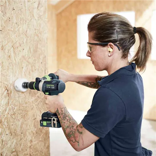 Festool Akumulátorový příklepový vrtací šroubovák TPC 18/4 I-Basic-Set QUADRIVE