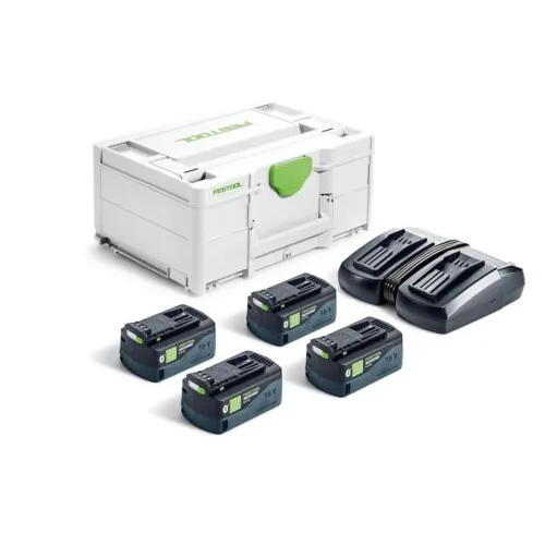 Festool Napájecí sada SYS 18V 4xHP5,0/TCL6DUO