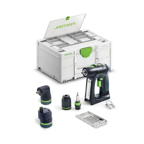 Festool Akumulátorový vrtací šroubovák C 18 Basic-Set