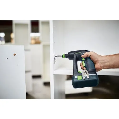 Festool Akumulátorový vrtací šroubovák C 18 Basic-Set