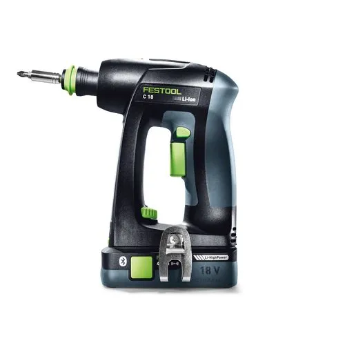 Festool Akumulátorový vrtací šroubovák C 18 Basic-Set