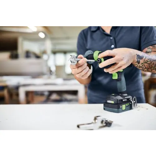Festool Akumulátorový příklepový vrtací šroubovák QUADRIVE TPC 18/4 Basic-Set/XL