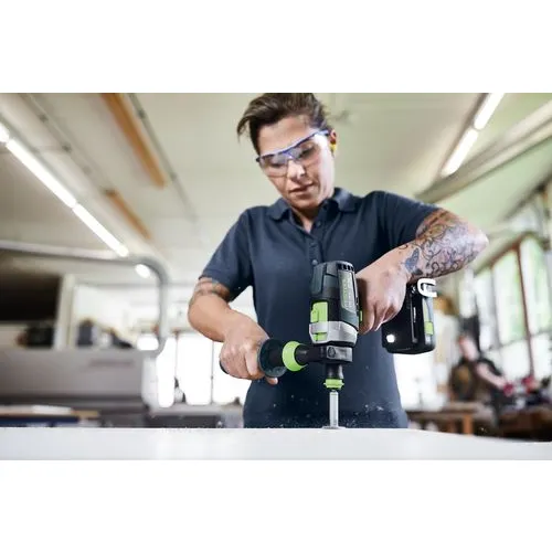 Festool Akumulátorový příklepový vrtací šroubovák QUADRIVE TPC 18/4 Basic-Set/XL