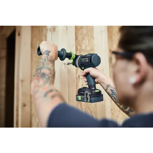 Festool Akumulátorový příklepový vrtací šroubovák QUADRIVE TPC 18/4 Basic-Set/XL