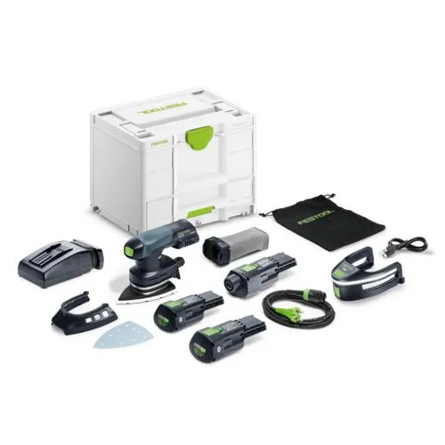 Festool Akumulátorová delta bruska DTSC 400 3,0 I-Set