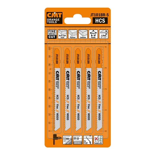 CMT Pilový plátek do kmitací pily HCS Fine Wood 101 BR - L100 I75 TS2,5 (bal 5ks)