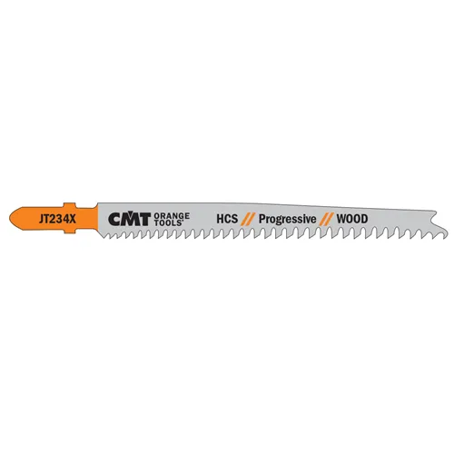 CMT Pilový plátek do kmitací pily HCS Progressive Wood 234 X - L116 I90 TS2-3 (bal 5ks)