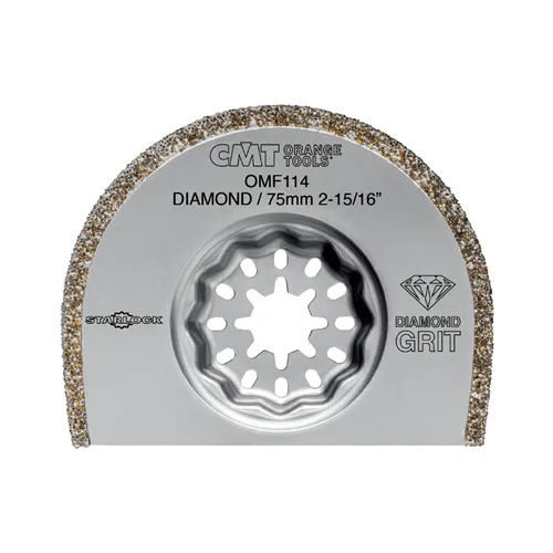 CMT Starlock Diamantový pilový list s extra životností na cihlu a beton - 75 mm, sada 5ks