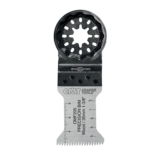 CMT Starlock Ponorný pilový list BIM s dlouhou životností a japonským ostřím, na dřevo - 35 mm, 5ks