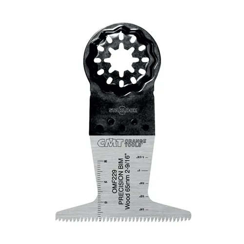 CMT Starlock Segmentový pilový list BIM s japonským ostřím, dlouhá životnost, na dřevo - 65 mm, 5ks