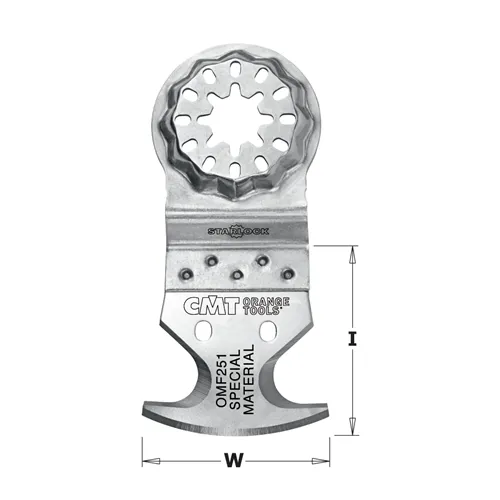 CMT Starlock Multi-knife se třemi břity HCS - 41 mm