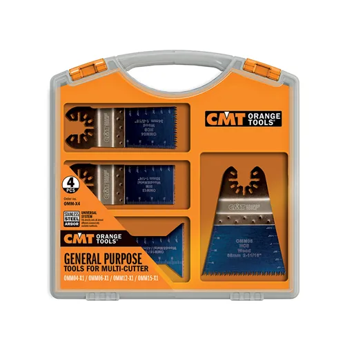 CMT Sada příslušenství k oscilačnímu multifunkčnímu nářadí, 4 ks