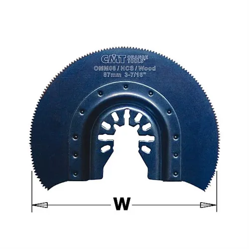 CMT Ponorný pilový kotouč HCS, na dřevo - 87mm