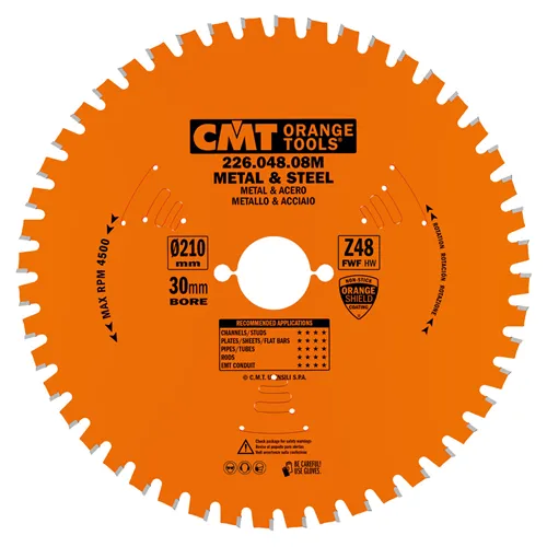 CMT Industrial Pilový kotouč na železo - D305x2,2 d25,4 Z80 HW