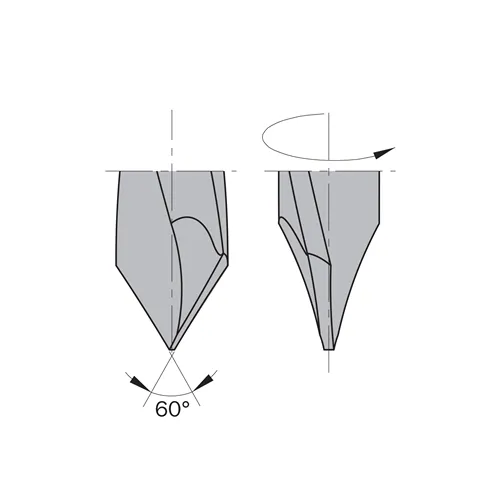 CMT 378 Vrták kolíkovací průchozí se záhlubníkem S10 L70 HW - D5x35 D2=16 S=10x20 P