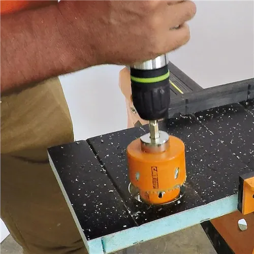 CMT C551 FASTX4 Vrtací korunka Bi-Metal Plus - D108x38 L45