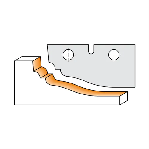 CMT Nůž pro C694012 - pár žiletek C 50x25x2mm