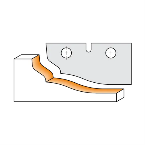 CMT Nůž pro C694012 - pár žiletek E 50x25x2mm