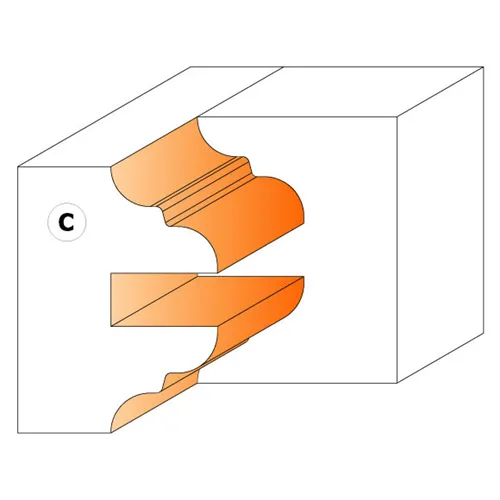 CMT Nůž pro C694015 - pár žiletek C2 25x29,8x2mm