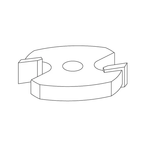 CMT C822 Talířová fréza - D31,75xd8, I6mm