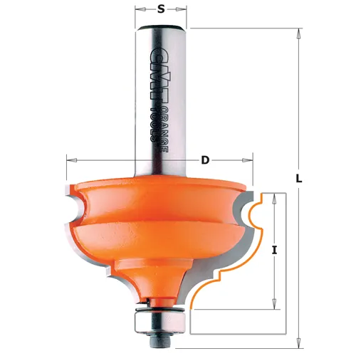 CMT C956 Multiprofilová fréza s ložiskem - D47,5x28,5 S=12 HW
