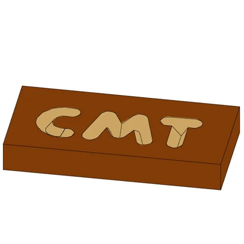 CMT C958 Fréza na V drážku - 60° D12,7x10 S=8 HW