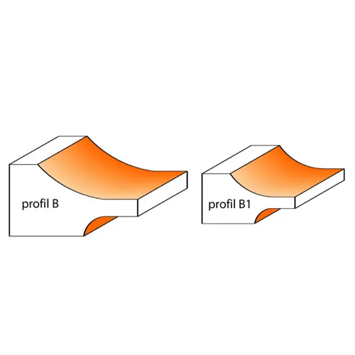 CMT C990 Fréza na výplně - D89 t19-25,4 profil B S=12