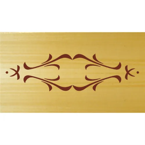 CMT Šablona na ornamenty na zásuvky KASKADA 250x65mm