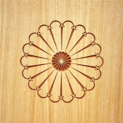 CMT Šablona na ornamenty růžicové vzory Malý španělský vějíř 200mm