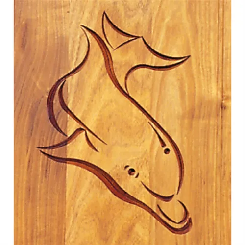 CMT Šablona na ornamenty na dvířka DELFÍN 200x290mm